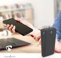 Nedis PBKPD20W125BK Powerbank 10000mAh 20W - Fekete