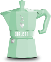 Bialetti Moka Exclusive 6 személyes Kotyogós kávéfőző - Zöld