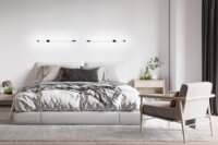 Activejet Lungo Black LED Fali lámpa - Fekete