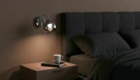 Activejet AJE-PALOMA 1P E27 1x40W beltéri LED Fali lámpa - Ezüst