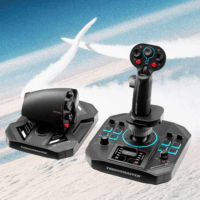 Thrustmaster SOLR4 HOTAS WW Joystick - Fekete