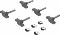 ActionMed KP200AM Aluminium Fürdőszobai Zuhanyszék Max 110kg - Fehér