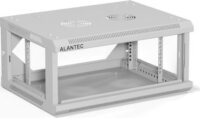 Alantec 19" Fali rack szekrény 4U 600x450mm - Szürke