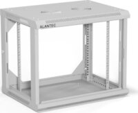 Alantec 19" Fali rack szekrény 9U 600x450mm - Szürke
