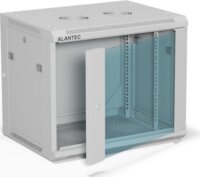 Alantec 19" Fali rack szekrény 9U 600x450mm - Szürke