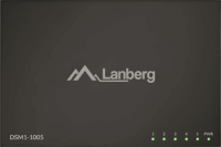 Lanberg DSM1-1005 Fémházas 5-port Gigabit Asztali Switch
