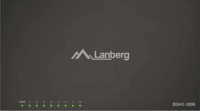 Lanberg DSM1-1008 Fémházas 8-port Gigabit Asztali Switch