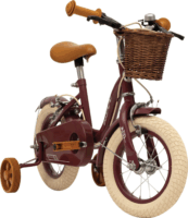 Huffy 22255W Vintage Gyerek kerékpár 12" - Bordó/Barna
