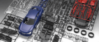 Revell Audi RS e-tron GT Autó Click-System Műanyag makett 1:25