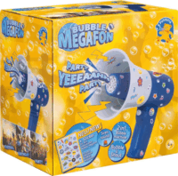 Pustefix 2az1ben Buborék fújó megafon - Kék