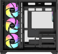 RAIDMAX i620 ATX Midi Torony számítógépház + 1db 120mm ventilátor - Fekete