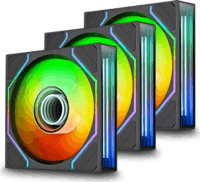 Thermaltake SWAFAN INFINITY EX12 ARGB Sync Rendszerhűtő ventilátor (3db) - Fekete