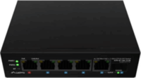 Lanberg ILFE-4P-1GE-1S-90 5-port Gigabit PoE+/++ Ipari Switch