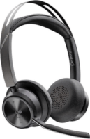 HP Poly Voyager Focus 2-M Bluetooth Fejhallgató Headset Töltőállvánnyal - Fekete