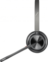 HP Poly Voyager 7Y211AA Bluetooth Fejhallgató Headset Töltőállvánnyal - Fekete