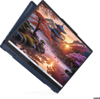 Lenovo IdeaPad 5 2in1 14AKP10 Laptop Kék (14" Touch / AMD Ryzen AI 5-340 / 16GB / 512GB M.2 SSD)