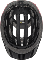 Uvex I-vo 2 MIPS Kerékpáros sisak - Fekete/Bordó (56-60 cm)