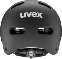 Uvex Kid 4 Gyerek kerékpáros sisak - Fekete (55-58 cm)