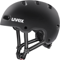 Uvex Kid 4 Gyerek kerékpáros sisak - Fekete (55-58 cm)