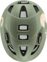 Uvex 2 cc Gyerek kerékpáros sisak - Zöld/ Dínó mintás (46-52 cm)