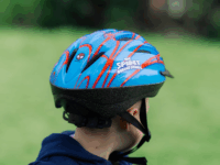 Huffy 01314HL Spidey Gyerek kerékpáros sisak - Pókember mintás (50-54 cm)
