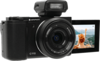 Agfaphoto Realishot C110 3x Optikai Zoom 4K Kompakt Digitális Fényképező