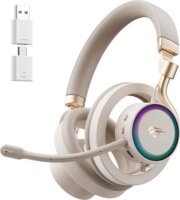 Havit Fuxi-H8 Bluetooth + RF Wireless / Vezetékes Gamer Fejhallgató Headset - Arany