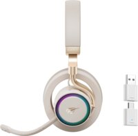 Havit Fuxi-H8 Bluetooth + RF Wireless / Vezetékes Gamer Fejhallgató Headset - Arany