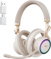 Havit Fuxi-H8 Bluetooth + RF Wireless / Vezetékes Gamer Fejhallgató Headset - Arany