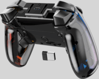 BlackBird RGB Vezeték nélküli Kontroller (Nintendo Switch/Lite/Android/IOS/PC) - Átlátszó Fehér