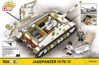COBI 2668 Jagdpanzer IV/70 Tank 1024 darabos építőkészlet