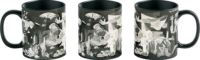 Good Loot The Witcher Ciri & Pablo Picasso 450ml Bögre - Fekete/Fehér mintás