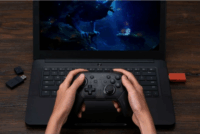 8BitDo USB Wireless (Nintendo Switch/Switch 2, Mobil, Xbox, PC, PlayStation) kontroller adapter - Barna