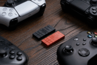 8BitDo USB Wireless (Nintendo Switch/Switch 2, Mobil, Xbox, PC, PlayStation) kontroller adapter - Barna