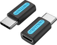 Vention CDXB0 USB Type-C apa - micro USB-B anya Átalakító adapter - Fekete