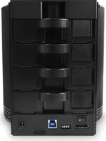 Fantec SQ-35RU3e 4x 3,5" SATA RAID USB 3.2 Gen 1 Külső HDD ház - Fekete