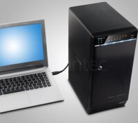 Fantec QB-X8US3R 8x 3,5" SATA RAID USB 3.2 Gen 1 Külső HDD ház - Fekete