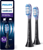 Philips Sonicare G3 Premium Elektromos fogkefe Pótfej - Fekete (2db)
