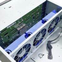 Fantec SRC-4240X07-6GE 4U Rack Szerver Ház - Ezüst