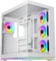 Krux Atron KRXD018 Midi Torony Számítógépház + 4db 120mm ventilátor - Fehér