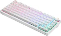 SAVIO PHENIX WHITE Wireless Mechanikus Billentyűzet US - Fehér