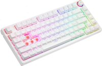 SAVIO PHENIX WHITE Wireless Mechanikus Billentyűzet US - Fehér