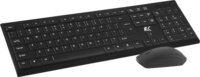 NanoRS RS580 Wireless Ergonómikus Billentyűzet + egér ENG - Fekete