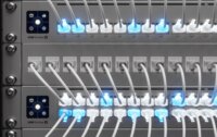 Ubiquiti UACC-Cable-Patch-EL-0.3M-W U/UTP Cat6 Patch Kábel 0.3m - Fehér / Áttetsző