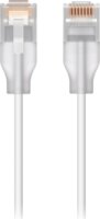 Ubiquiti UACC-Cable-Patch-EL-1M-W U/UTP Cat6 Patch Kábel 1m - Fehér / Áttetsző