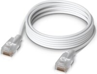 Ubiquiti UACC-Cable-Patch-EL-2M-W U/UTP Cat6 Patch Kábel 2m - Fehér / Áttetsző