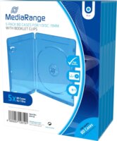 MediaRange BOX38 CD/DVD/Blu-ray Tartó (5 db- CD-hez)