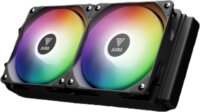 Gamdias Aura GL240 LITE 240mm ARGB All In One CPU Vízhűtés - Fekete