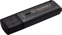Kingston IronKey Locker+ 50 G2 USB-A 3.2 Gen 1 64GB Titkosított Pendrive - Fekete