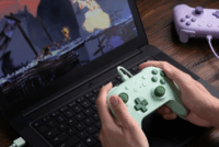 8BitDo Ultimate 2C PC Vezetékes Kontroller (PC / Android) - Zöld
